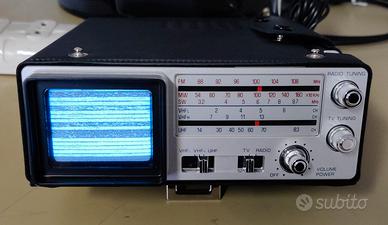 Broksonic CIRT-2097T Mini TV Portatile Radio VHF/U