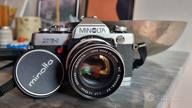 Minolta reflex XG-1 + Rokkor 55 1.7
