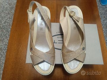 SANDALI ENVAL SOFT IN PELLE N. 39