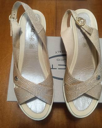 SANDALI ENVAL SOFT IN PELLE N. 39