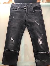 Jeans nero uomo Dolce & Gabbana