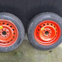 Ruote scorta 600 o Fiat punto e 600 /135 80 r13