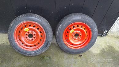 Ruote scorta 600 o Fiat punto e 600 /135 80 r13