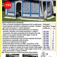 Veranda roulotte conver