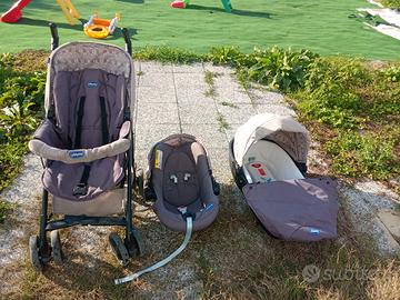 Trio Chicco completo, unisex