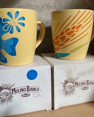 due tazze mulino bianco nuove