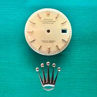 Quadrante Rolex 4cifre indici oro 18k originale