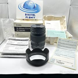 SIGMA 18-200 DC MACRO OS HSM Contemporary Canon EF