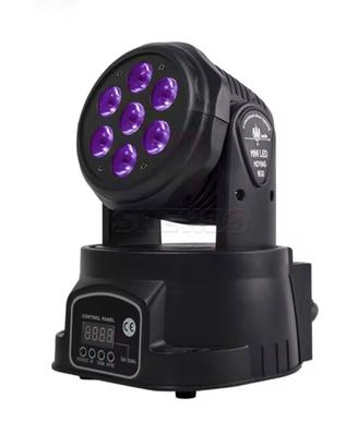 Coppia Teste mobili rgbw+ UV 7x18w