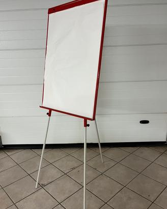 Lavagna con fogli di carta