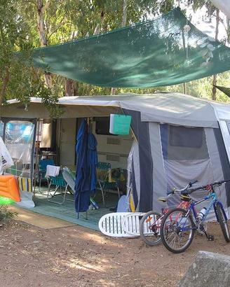 Veranda caravan