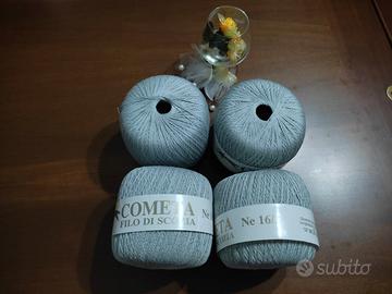 Gomitoli di cotone filo di scozia Marca Cometa 