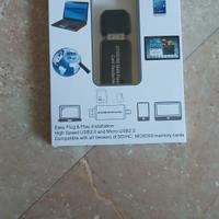 adattatore da USB/microusb-usb-c a sd/microsd