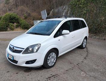 OPEL ZAFIRA 1.6 TURBO BENZINA E METANO 7 POSTI 