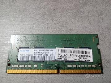  Modulo RAM 8 GB DDR4 1600mhz