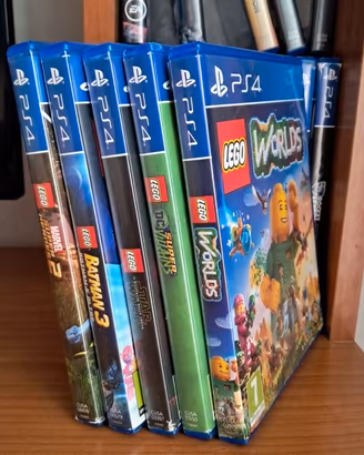5 giochi lego per ps4 edizioni italiane
