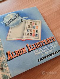 Francobolli in album
