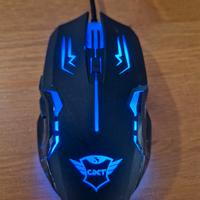 Mouse da gaming con luci a led