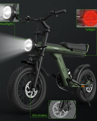 JANSNO X90 (48V 14Ah Battery)