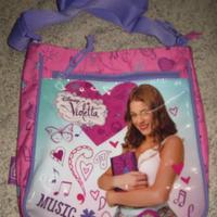 TRACOLLA BORSETTA VIOLETTA + POTACOLORI