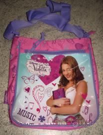 TRACOLLA BORSETTA VIOLETTA + POTACOLORI