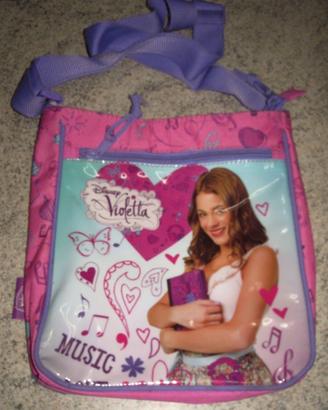 TRACOLLA BORSETTA VIOLETTA + POTACOLORI