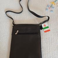 Tracolla borsello unisex in pelle