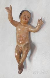 Gesù Bambino cm.  45  in cartapesta 