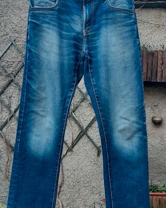 jeans uomo ovs denim blu scuro TG 46