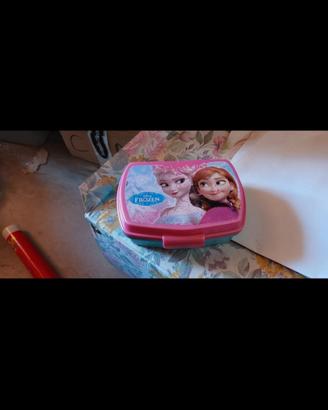Porta pranzo Frozen con posate