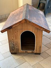 Ferplast cuccia per cani in legno di pino nordico