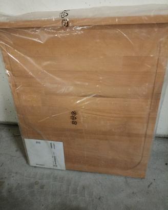 tagliere grande in bambù  lamplig ikea nuovo