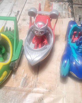 Veicoli grandi con personaggi pj masks