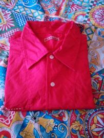 CAMICIA ROSSA UOMO TG XL