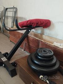 Panca multiuso/panca semi-professionale