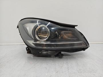 Faro fanale anteriore dx xenon mercedes c180 c204