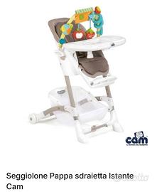 Seggiolone Pappa sdraietta Istante CAM