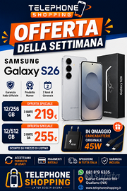 Samsung S26 in 3 rate con klarna ANCHE ONLINE