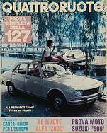 Rivista quattroruote giugno 1971