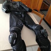 Tuta in pelle intera/divisibile Suomy 50/52