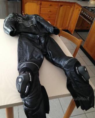 Tuta in pelle intera/divisibile Suomy 50/52