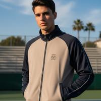 Sergio tacchini- felpa vintage con zip nuova