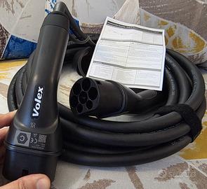 Cavo Ricarica Auto Elettrica 22kW Tipo 2 Nuovo