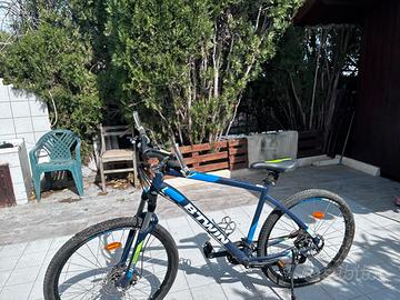 Bici Mtb Rockrider ST 120 nero-azzurro 27,5"