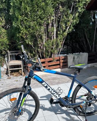 Bici Mtb Rockrider ST 120 nero-azzurro 27,5"