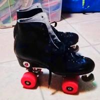 pattini in pelle originali anni 80