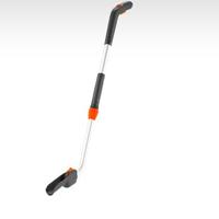 Manico telescopico e ruote Gardena