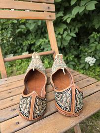scarpette indiane vintage