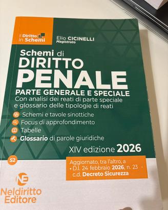Schemi e schede di diritto penale