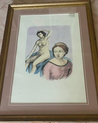 Domenico purificato quadro litografia